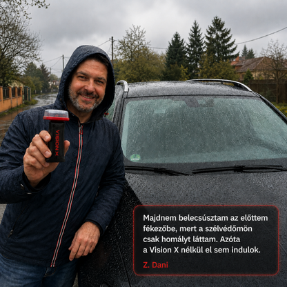 VISION X -Szélvédő tisztító